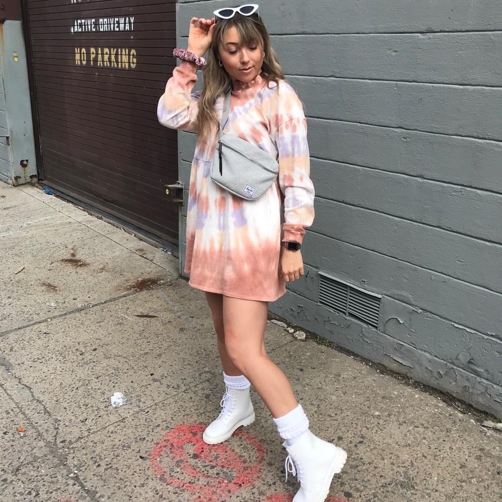 Target Tie-Dye Sweatshirt Dress